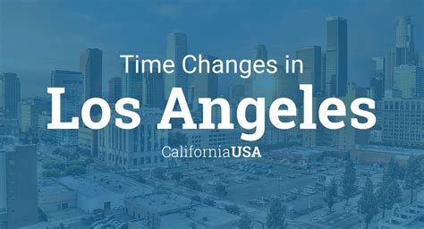 current time in los angeles